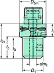 C53912112075 CAPTO ADAPTER - Exact Industrial Supply