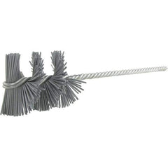 Brush Research Mfg. - 3-1/2" Bore Diam, 120 Grit, Silicon Carbide Flexible Hone - Medium, 4" OAL - Exact Industrial Supply