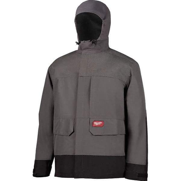 Milwaukee Tool - Rain & Chemical Wear Garment Style: Rain Jacket Garment Type: Rain - Exact Industrial Supply