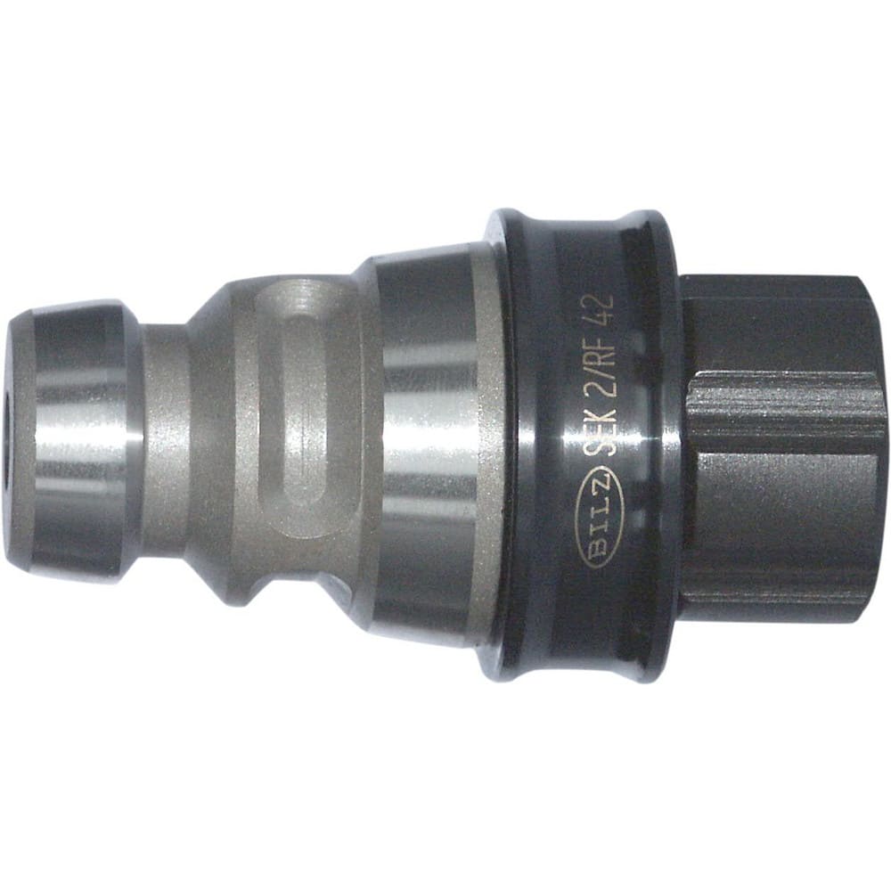 Quick-Change Adapters; Quick Change System: SEK4; Inside Taper Size: 4MT; Through Coolant: No; Nose Diameter (mm): 45.00; Projection (Decimal Inch): 2.8340; Overall Length (Decimal Inch): 4.370