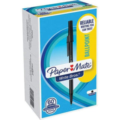 Paper Mate - Pens & Pencils Type: Ball Point Pen Color: Black - Exact Industrial Supply