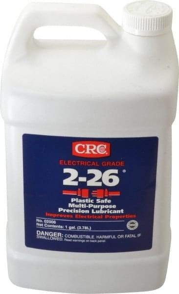 CRC - 1 Gal Bottle Nondrying Film Penetrant/Lubricant - Amber, 250°F Max, Food Grade - Exact Industrial Supply
