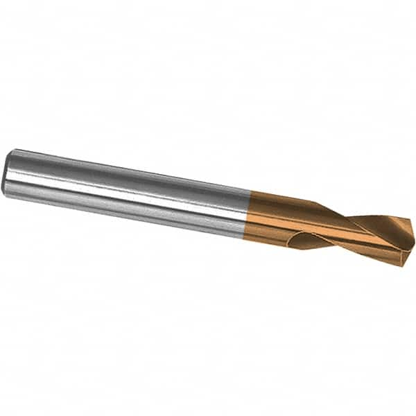 120° 3/8″ Diam 3-1/2″ OAL Cobalt Spotting Drill TiAlN Finish, 1″ Flute Length, 3/8″ Shank Diam, RH Cut, Series 0996