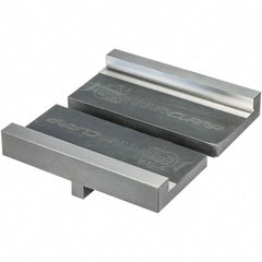 Piranha Clamp - Vise Jaw Sets Jaw Width (mm): 50.00 Set Type: Quick Change Jaw System - Exact Industrial Supply