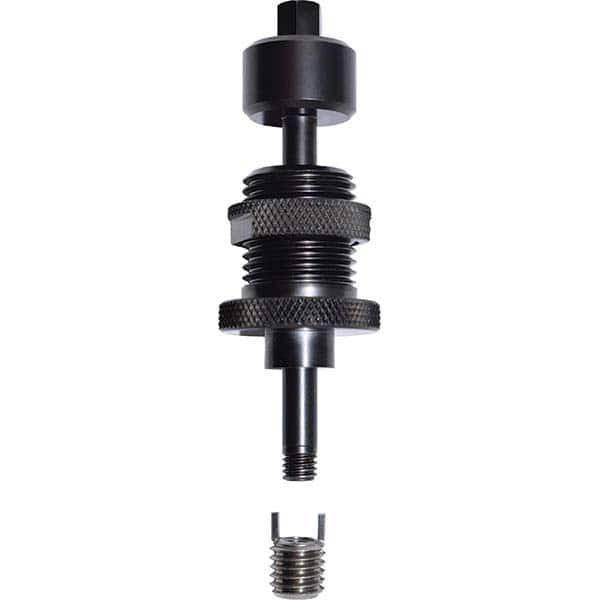 Thread Insert Power Installation Tools; Thread Size: #10-32; Thread Size: #10-32; Power Installation Tool Type: Front End Assembly; Insert Compatibility: Strip Feed Inserts