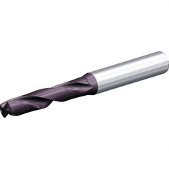 Screw Machine Length Drill Bit: 0.4531″ Dia, 140 °, Solid Carbide AlTiN Finish, Right Hand Cut, Spiral Flute, Straight-Cylindrical Shank, Series K210
