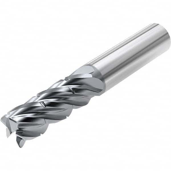 Niagara Cutter - 5/8" Diam 5 Flute Solid Carbide 0.0312" Corner Radius End Mill - Exact Industrial Supply