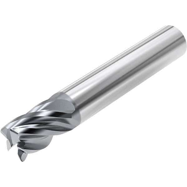 Niagara Cutter - 3/4" Diam 5 Flute Solid Carbide 0.12" Corner Radius End Mill - Exact Industrial Supply