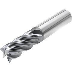 Niagara Cutter - 3/4" Diam 5 Flute Solid Carbide 0.0312" Corner Radius End Mill - Exact Industrial Supply