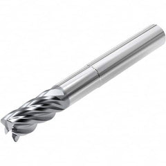 Niagara Cutter - 1/4" Diam 5 Flute Solid Carbide 0.0156" Corner Radius End Mill - Exact Industrial Supply