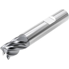 Niagara Cutter - 5/8" Diam 5 Flute Solid Carbide 0.06" Corner Radius End Mill - Exact Industrial Supply