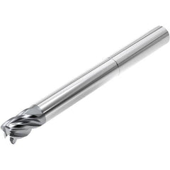 Niagara Cutter - 1/2" Diam 5 Flute Solid Carbide 0.0312" Corner Radius End Mill - Exact Industrial Supply