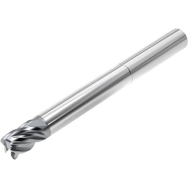 Niagara Cutter - 1/2" Diam 5 Flute Solid Carbide 0.12" Corner Radius End Mill - Exact Industrial Supply