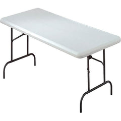 Ability One - 30" Long x 60" Wide x 29" High, Folding Table - Exact Industrial Supply