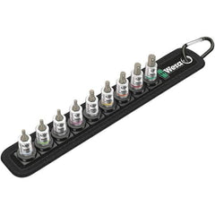 Wera - Hex & Torx Bit Socket Sets Type: Hex Bit Socket Set Drive Size: 1/4 - Exact Industrial Supply