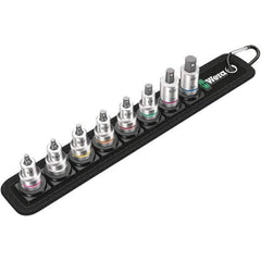 Wera - Hex & Torx Bit Socket Sets Type: Hex Bit Socket Set Drive Size: 3/8 - Exact Industrial Supply