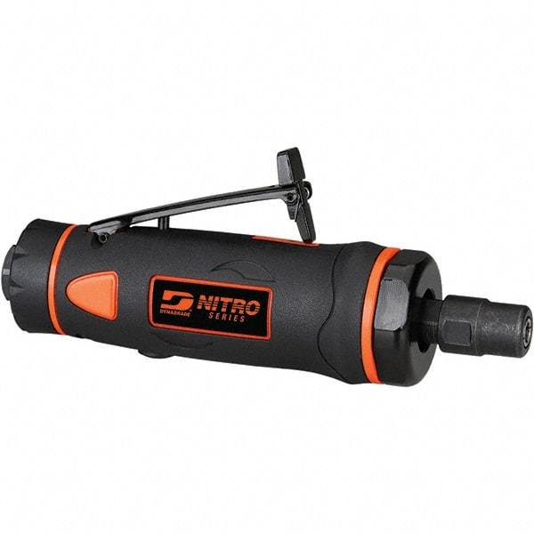 Dynabrade - Air Die Grinders Type: Straight Die Grinder Collet Size (mm): 6 - Exact Industrial Supply