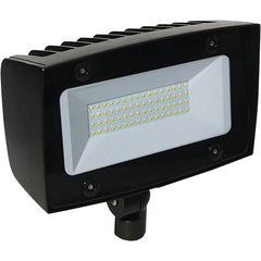 Philips - 1 Head 80 Watt 120-277 V LED Floodlight Fixture - Exact Industrial Supply