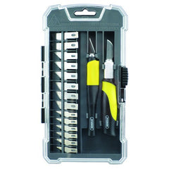 95618 18 Pieces Precision Hobby Knife Set - Exact Industrial Supply