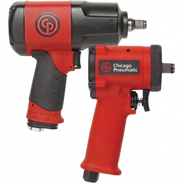 Chicago Pneumatic - Air Impact Wrenches & Ratchets   Drive Size: 1/2    Handle Type: Palm Grip - Exact Industrial Supply