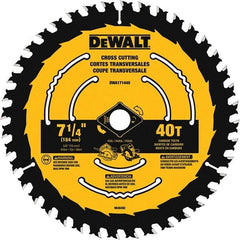 DeWALT - Wet & Dry-Cut Saw Blades   Blade Diameter (Inch): 7-1/4    Blade Material: Tungsten Carbide-Tipped - Exact Industrial Supply