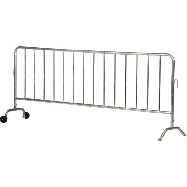 Vestil - Railing Barriers Type: Barricades Length (Inch): 99-11/16 - Exact Industrial Supply