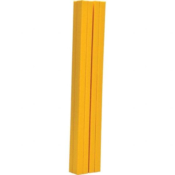 Vestil - 6" High, Column Protector - Fits 11" Columns, Yellow - Exact Industrial Supply