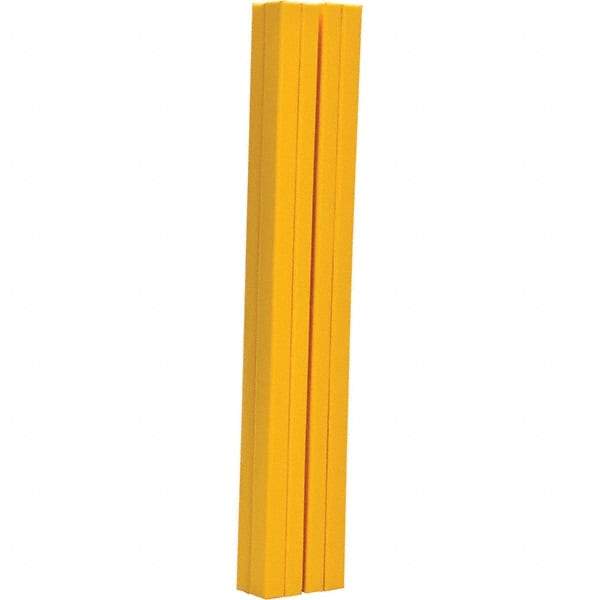 Vestil - 6" High, Column Protector - Fits 7" Columns, Yellow - Exact Industrial Supply