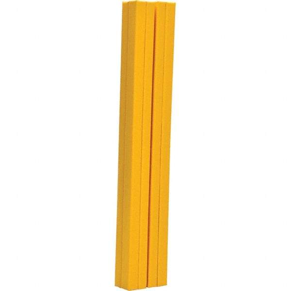 Vestil - 6" High, Column Protector - Fits 8" Columns, Yellow - Exact Industrial Supply