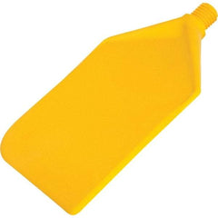 Carlisle - Sparta Yellow Nylon Mixing Paddle without Holes - 7-1/2" Overall Length - Exact Industrial Supply