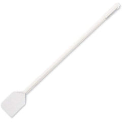 Carlisle - Sparta White Nylon Mixing Paddle without Holes - 40" Overall Length - Exact Industrial Supply