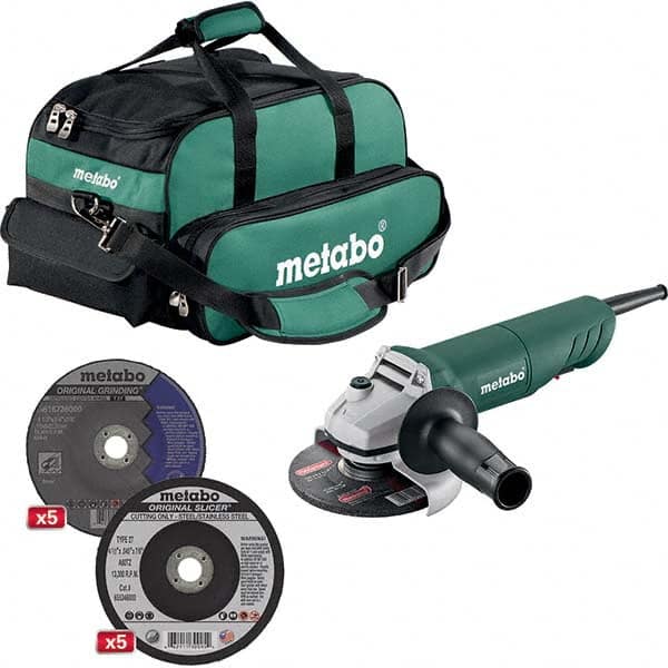 Metabo - Angle & Disc Grinders Type of Power: Corded Wheel Diameter (Inch): 4-1/2 - Exact Industrial Supply
