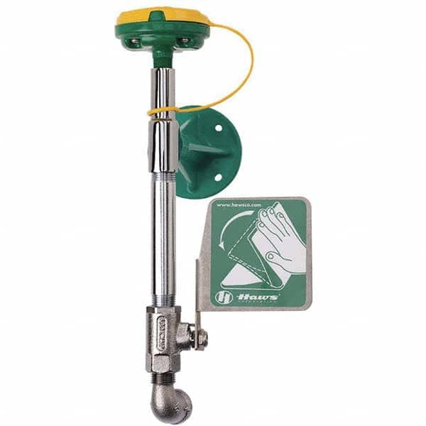 Haws - Plumbed Eye & Face Wash Stations Type: Eye/Face Wash Mount: Wall Mount - Exact Industrial Supply