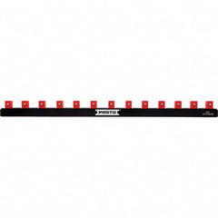 Stanley - Socket Holders & Trays Type: Clip Rail Drive Size: 3/8 - Exact Industrial Supply