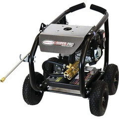 Simpson - Gas, 5.8 hp, 3,600 psi, 2.5 GPM, Cold Water Pressure Washer - AAA Triplex, 25' x 5/16" Hose - Exact Industrial Supply