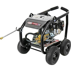 Simpson - Gas, 5.5 hp, 3,600 psi, 2.5 GPM, Cold Water Pressure Washer - AAA Triplex, 25' x 5/16" Hose - Exact Industrial Supply