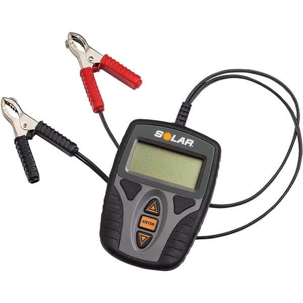 Solar - Automotive Battery Testers Type: Digital Battery and System Tester Voltage: 12V - Exact Industrial Supply