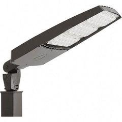 Lithonia Lighting - Floodlight Fixtures Mounting Type: Slipfitter Mount Housing Color: Dark Bronze - Exact Industrial Supply