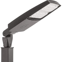 Lithonia Lighting - Floodlight Fixtures Mounting Type: Slipfitter Mount Housing Color: Dark Bronze - Exact Industrial Supply
