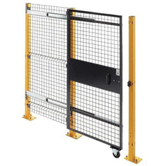 Husky - 3' Wide x 6' High, Sliding Door for Temporary Structures - Exact Industrial Supply