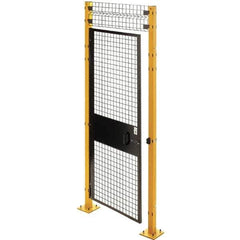 Husky - 3' Wide x 6' High, Swing Door for Temporary Structures - Exact Industrial Supply