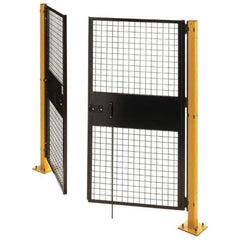 Husky - 6' Wide x 6' High, Swing Door for Temporary Structures - Exact Industrial Supply