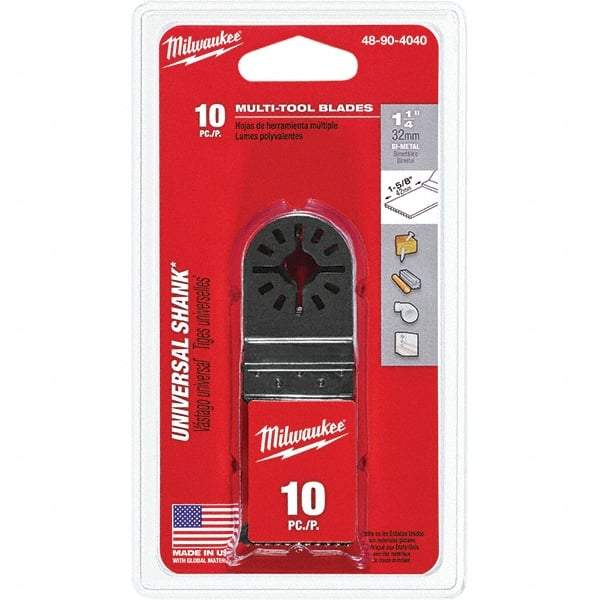 Milwaukee Tool - Rotary & Multi-Tool Accessories Accessory Type: Multi-Material Blade For Use With: Oscillating Tools - Exact Industrial Supply