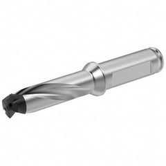 Kennametal - Series KenTIP FS, 3xD, 1/2" Diam Straight Shank, Drill Body - Exact Industrial Supply