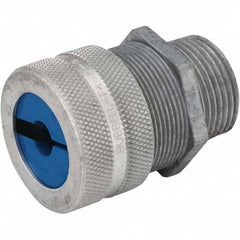 Hubbell-Raco - 0.875 to 0.75" Liquidtight Straight Strain Relief Cord Grip - Exact Industrial Supply