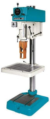 Clausing - 20" Swing, Variable Speed Pulley Drill Press - Variable Speed, 3/4 to 1-1/2 hp, Three Phase - Exact Industrial Supply