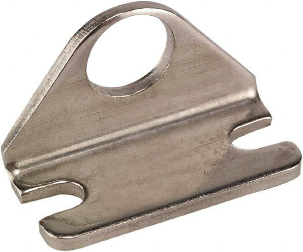 ARO/Ingersoll-Rand - Air Cylinder L Bracket - For 3/4 & 1-1/16" Air Cylinders, Use with ARO/Ingersoll Rand Silverair Cylinders - Exact Industrial Supply