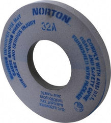 Norton - 12" Diam x 5" Hole x 1" Thick, J Hardness, 60 Grit Surface Grinding Wheel - Aluminum Oxide, Type 1, Medium Grade, 2,070 Max RPM, Vitrified Bond, No Recess - Exact Industrial Supply