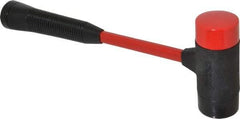 Proto - 2-1/8 Lb Head 2" Face Steel Soft Face Hammer with Tips Hammer - 14" OAL, Fiberglass Handle - Exact Industrial Supply