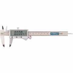 Fowler - 0 to 6" Range, 0.01mm Resolution, IP67 Electronic Caliper - Exact Industrial Supply